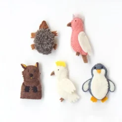 Australian Geographic Puppets-Australian animals B - finger puppet set