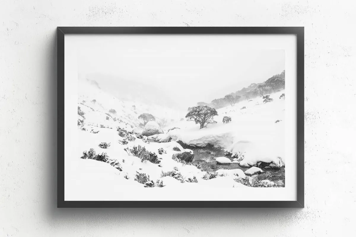 Australian Geographic Photography Prints-Australian Blizzard' by Charles Davis