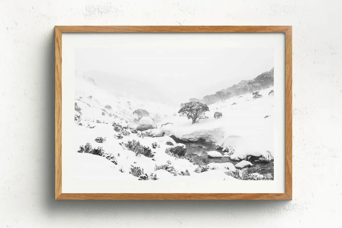Australian Geographic Photography Prints-Australian Blizzard' by Charles Davis