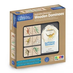 Australian Geographic 5-7 Years|Games-Australian Dinosaur Dominoes