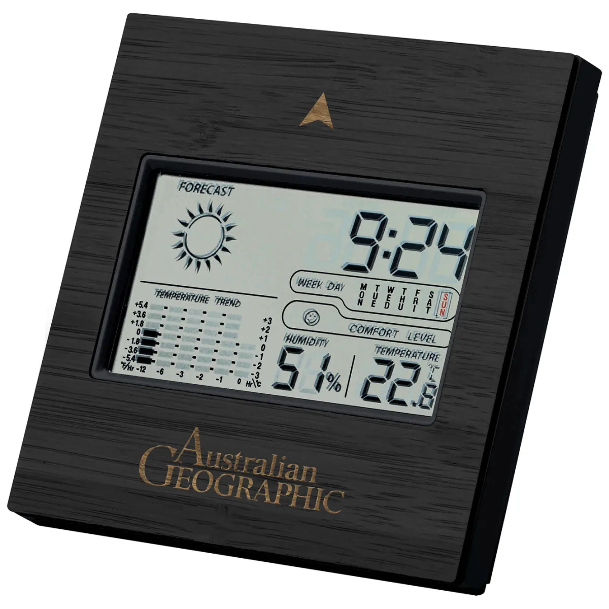 Australian Geographic Weather|Tech-Digital Weather Station - Dark Wood