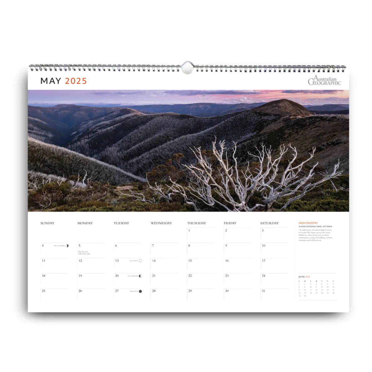 Australian Geographic Calendars & Diaries|Calendars & Diaries-Panorama Calendar 2025