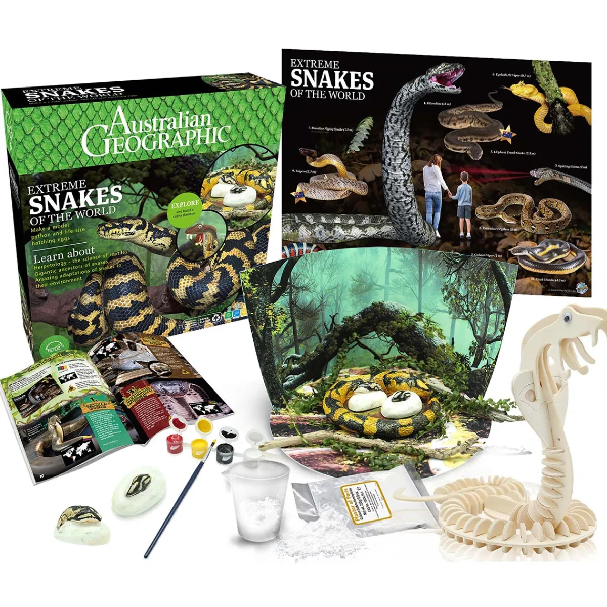 Australian Geographic 5-7 Years|Educational-: Snakes