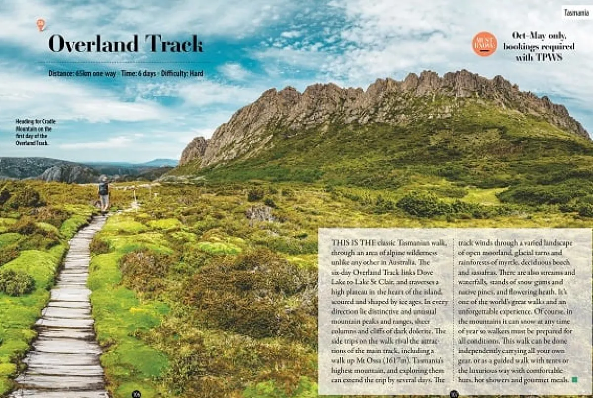Australian Geographic Travel-Australia's Best 100 Walks Book