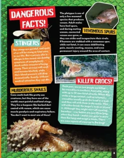 Kids Australian Geographic Activity Books|Animals & Nature-Australia's Most Dangerous Quiz & Activity Book