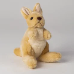 Australian Geographic Plush & Soft Toys|0-24 Months-Baby Handfuls Kangaroo Soft Toy