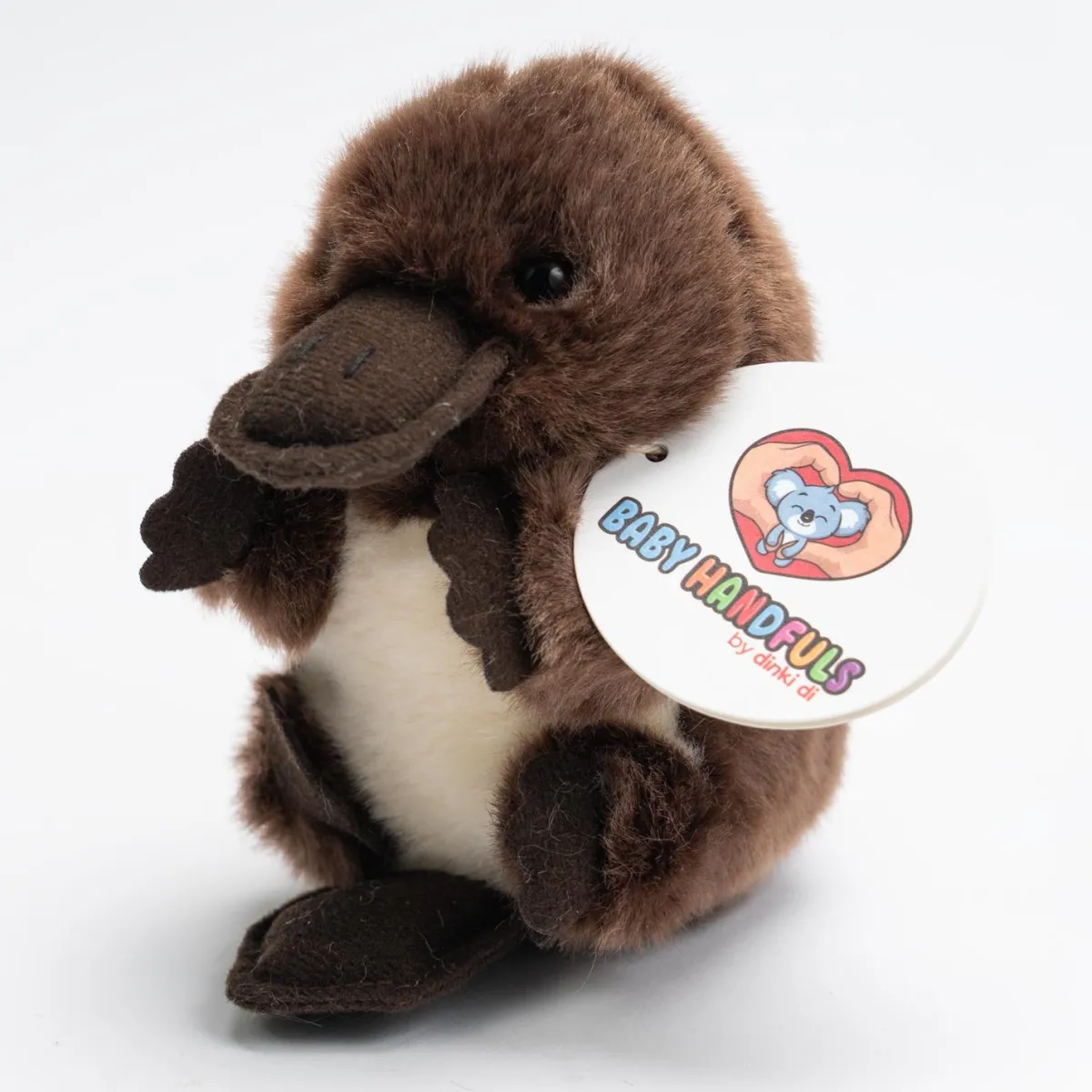 Australian Geographic Plush & Soft Toys|0-24 Months-Baby Handfuls Platypus Soft Toy
