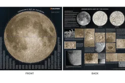 Australian Geographic Maps & Posters|Maps & Posters-Celestron Observer's Map of the Moon