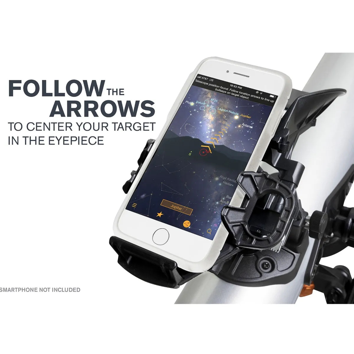 Australian Geographic Telescopes-Celestron Starsense Explorer™ lT 70AZ smartphone app-enabled refractor telescope