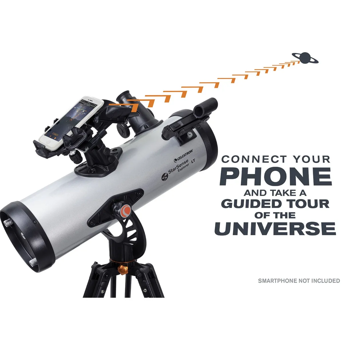 Australian Geographic Telescopes-Celestron Starsense Explorer™ LT 114AZ Smartphone App-Enabled Newtonian Reflector Telescope