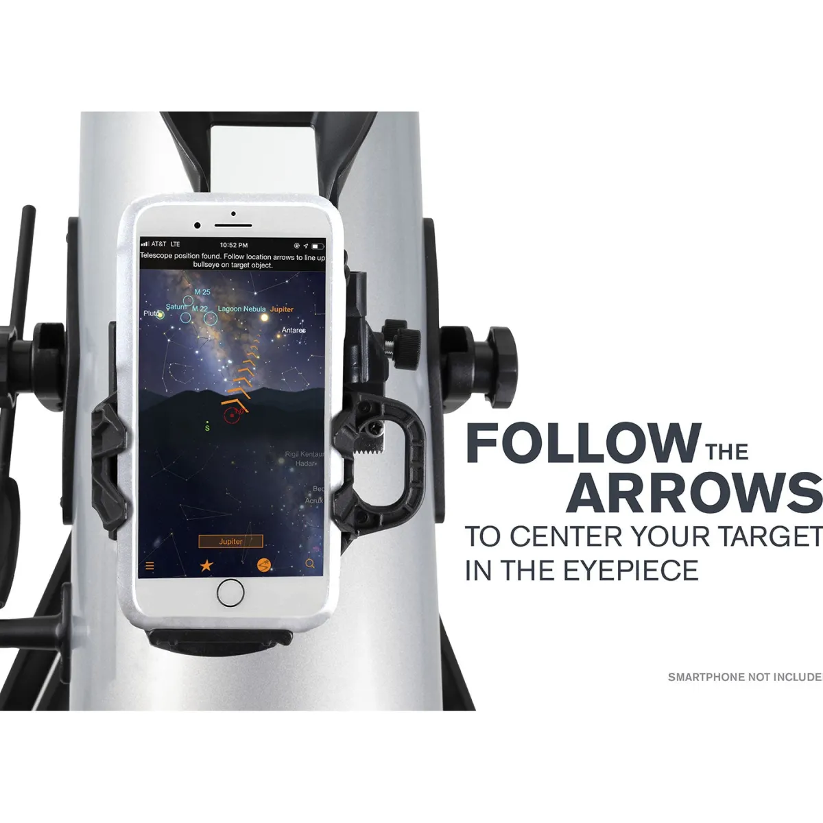 Australian Geographic Telescopes-Celestron Starsense Explorer™ LT 114AZ Smartphone App-Enabled Newtonian Reflector Telescope