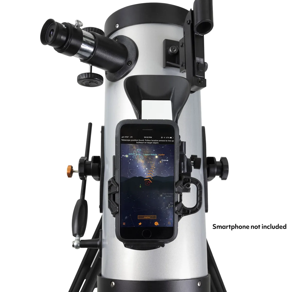 Australian Geographic Telescopes-Celestron Starsense Explorer™ LT 114AZ Smartphone App-Enabled Newtonian Reflector Telescope