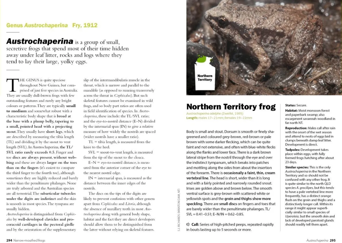 Australian Geographic Animals & Nature-Complete Guide To Australian Frogs