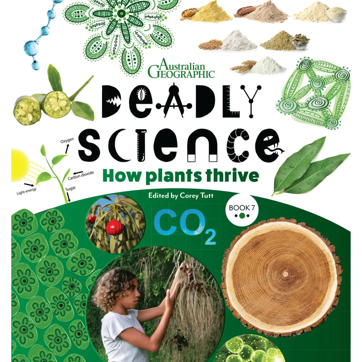 Kids Australian Geographic Science|Age 8+-Deadly Science - How Plants Thrive - Book 7 2nd edition