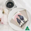 Australian Geographic Accessories|Accessories-Fence Sitters - Australian Magpie Greeting Card by Shannon Dwyer