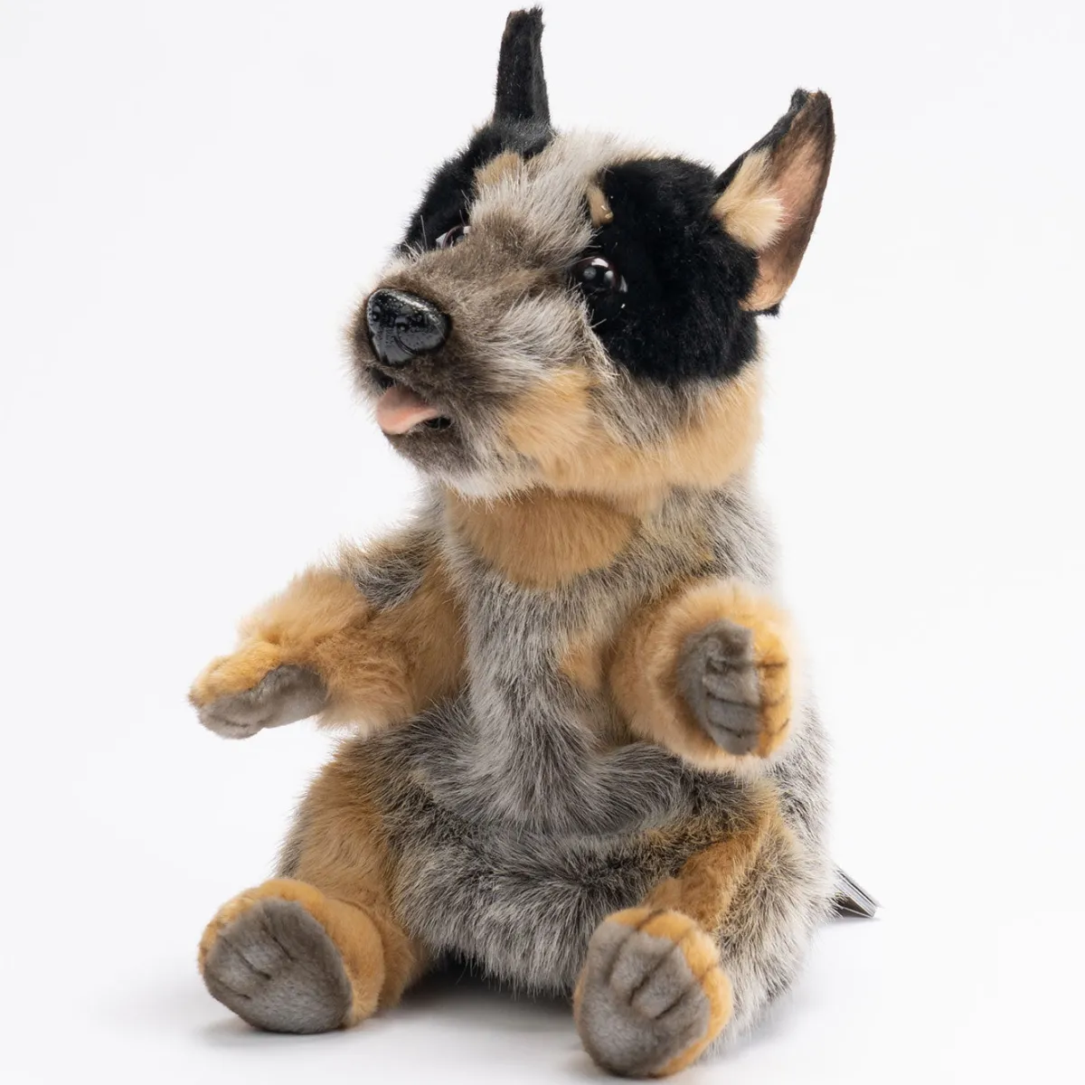 Australian Geographic Plush & Soft Toys|0-24 Months-Hansa Blue Heeler Puppy Puppet