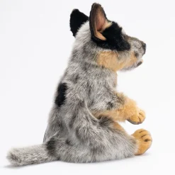 Australian Geographic Plush & Soft Toys|0-24 Months-Hansa Blue Heeler Puppy Puppet