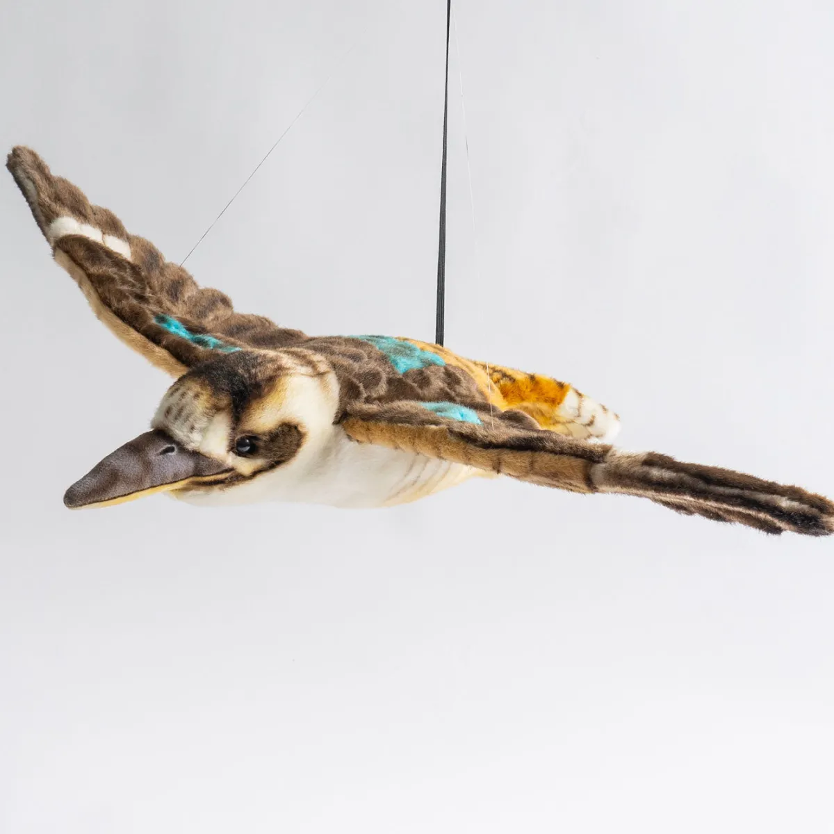 Australian Geographic Plush & Soft Toys|0-24 Months-Hansa Kookaburra Flying