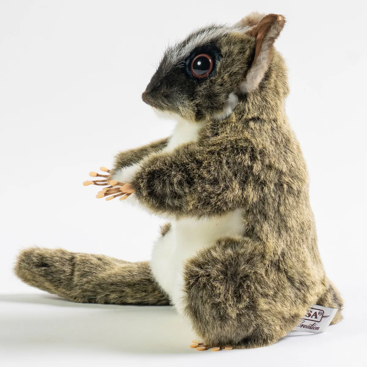 Australian Geographic Plush & Soft Toys|0-24 Months-Hansa Sugar Glider - Standing 22cm