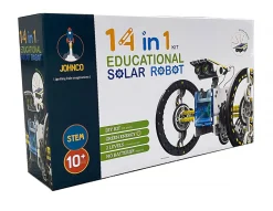 Australian Geographic 8+ Years|Outdoor-Johnco: 14 in 1 Educational Solar Robot