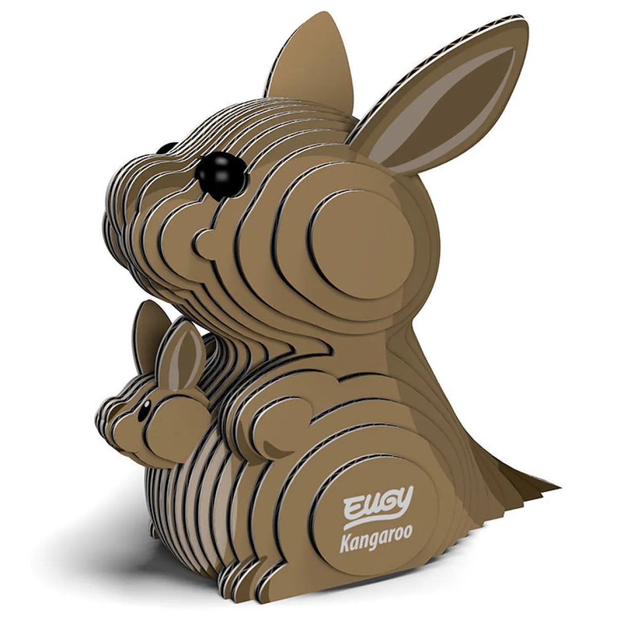 Australian Geographic Puzzles|5-7 Years-Kangaroo 3D Puzzle - by EUGY
