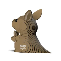 Australian Geographic Puzzles|5-7 Years-Kangaroo 3D Puzzle - by EUGY