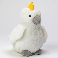Australian Geographic Plush & Soft Toys|0-24 Months-Kiara Cockatoo Plush Toy - 20cm