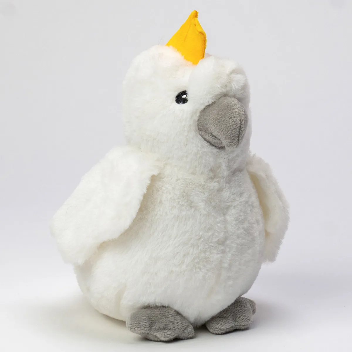 Australian Geographic Plush & Soft Toys|0-24 Months-Kiara Cockatoo Plush Toy - 20cm