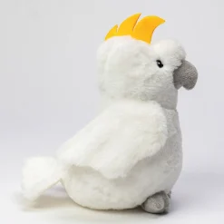 Australian Geographic Plush & Soft Toys|0-24 Months-Kiara Cockatoo Plush Toy - 20cm