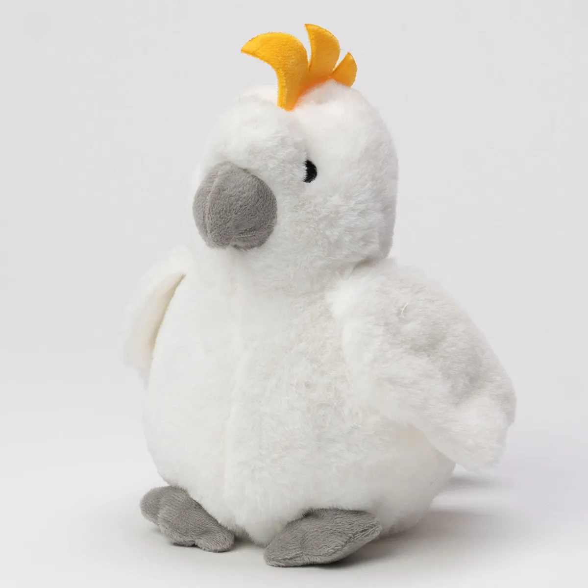 Australian Geographic Plush & Soft Toys|0-24 Months-Kiara Cockatoo Plush Toy - 20cm