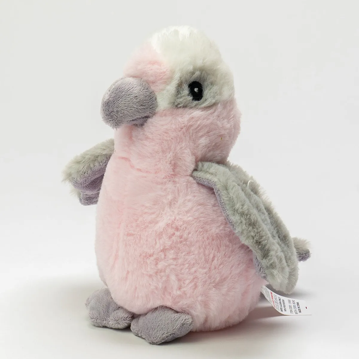 Australian Geographic Plush & Soft Toys|0-24 Months-Larry Galah Plush Toy - 20cm