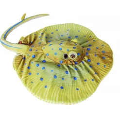 Australian Geographic Plush & Soft Toys|0-24 Months-Living Ocean Blue Spotted Ray