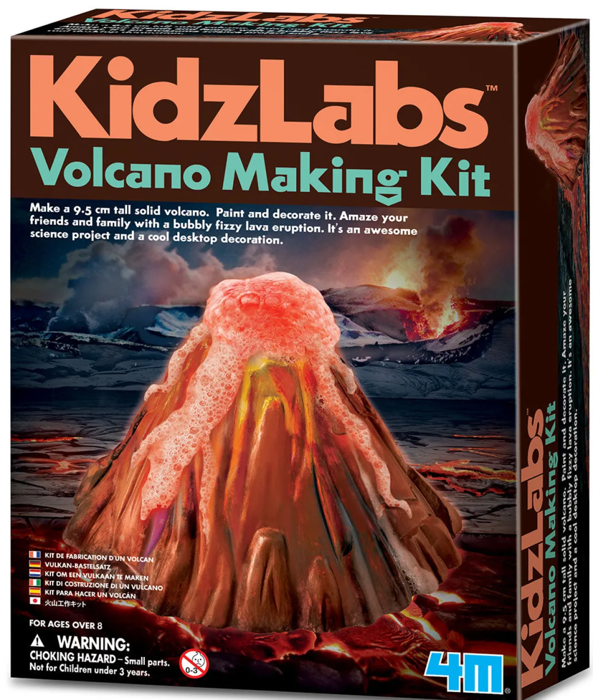 Australian Geographic 8+ Years|Educational-4M: KidzLabs: Volcano Making Kit