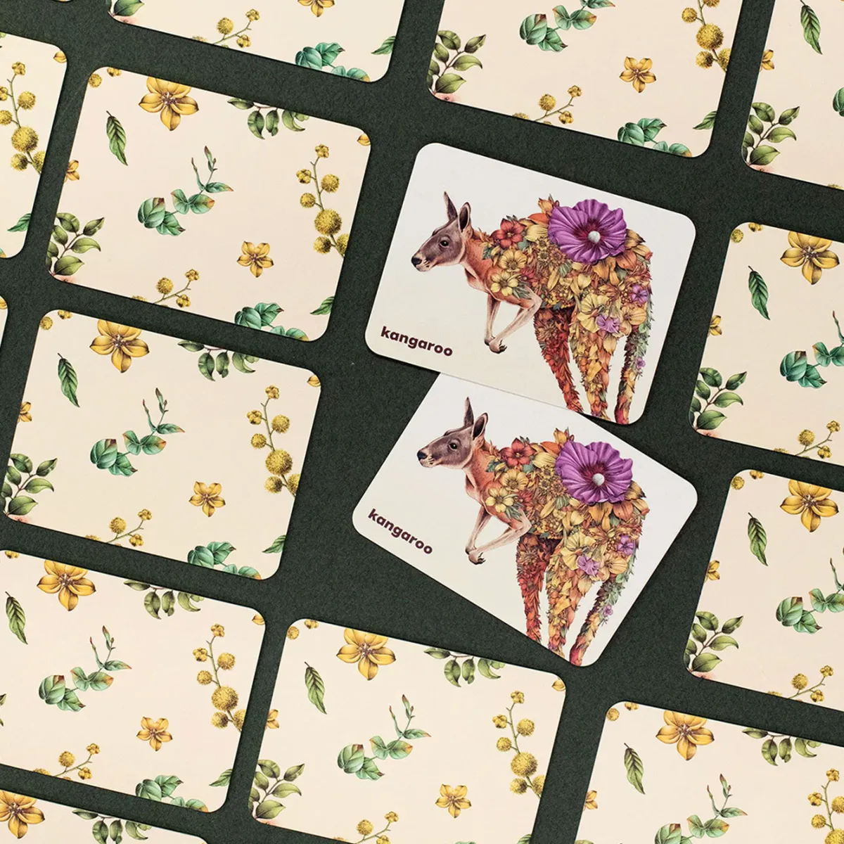 Australian Geographic 5-7 Years|2-4 Years-Marini Ferlazzo Memory Card Game – Wild Australia