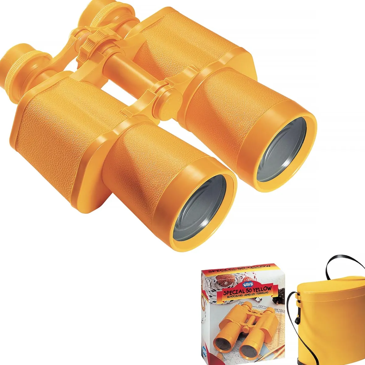 Australian Geographic Binoculars|Outdoor-Navir: Yellow Binoculars With Case