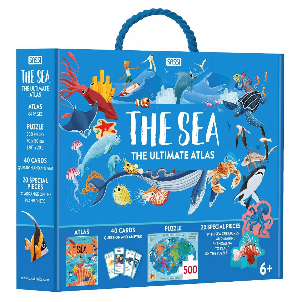 Australian Geographic 5-7 Years|Educational-Sassi The Sea Ultimate Atlas