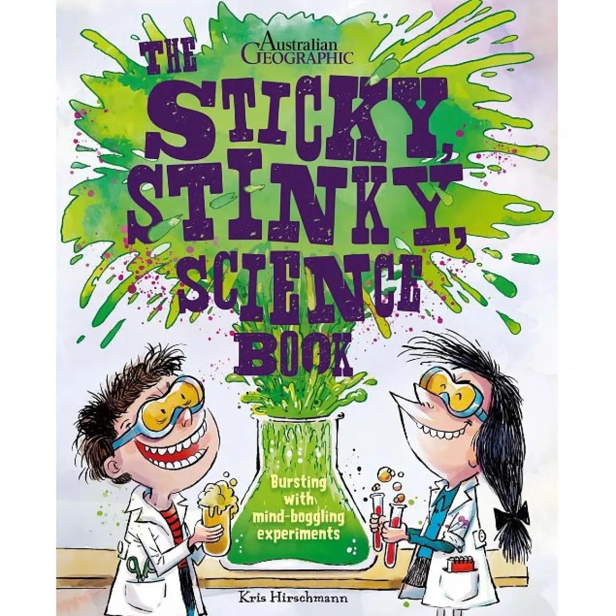 Kids Australian Geographic Science|Age 8+-Sticky Stinky Science Book