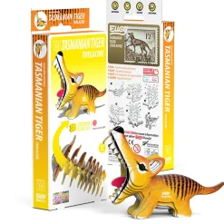 Australian Geographic Puzzles|5-7 Years-Tasmanian Tiger 3D Puzzle - by EUGY