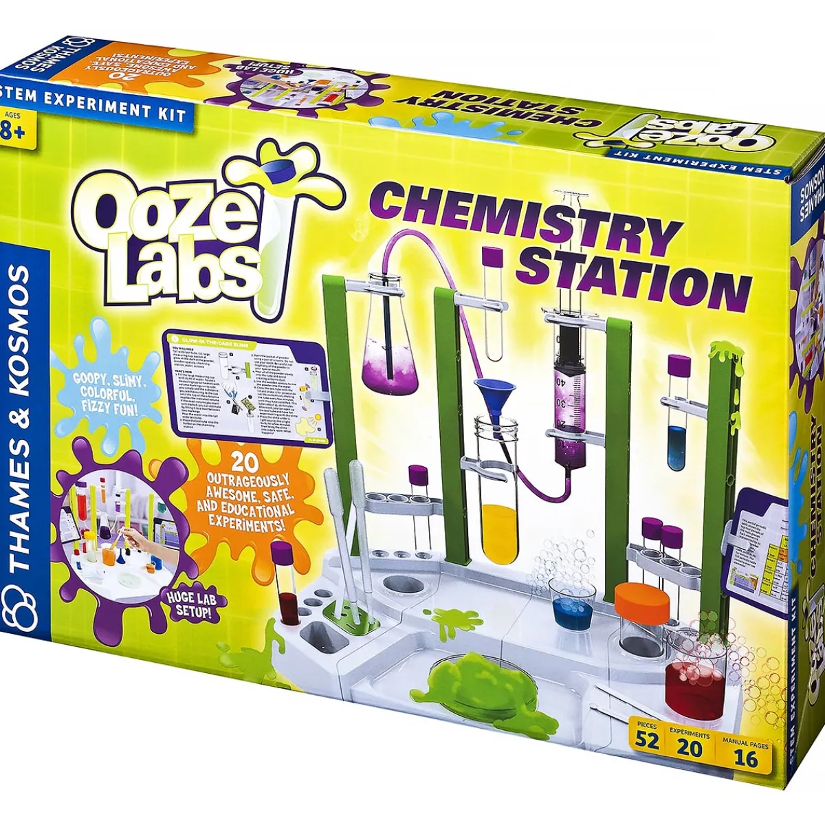 Australian Geographic 8+ Years|Educational-Thames and Kosmos: Ooze Labs Chemistry Station