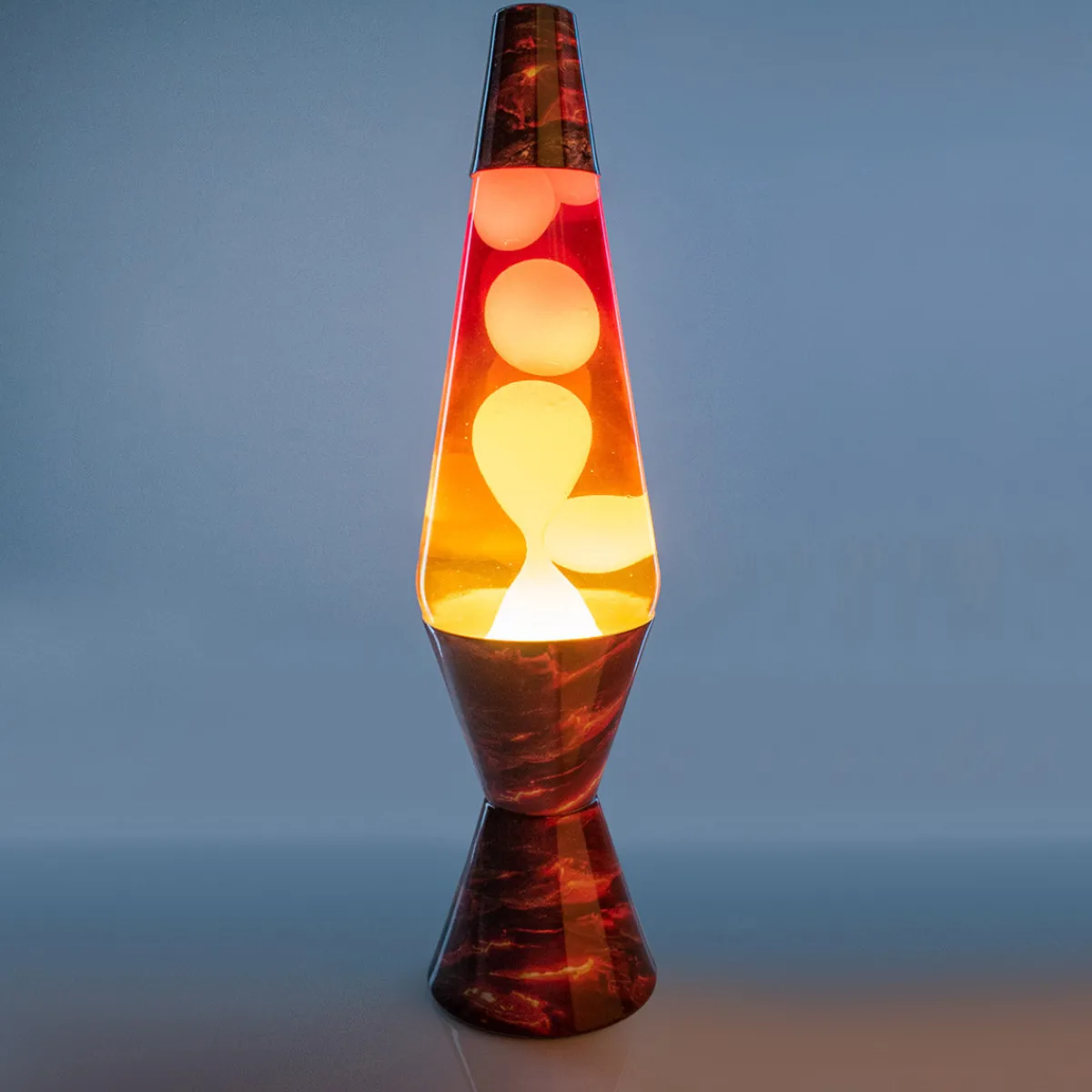 Australian Geographic 8+ Years|Lights-Volcano Lava Lamp - Red and Yellow