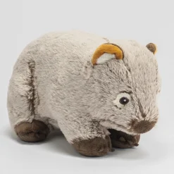 Australian Geographic Plush & Soft Toys|0-24 Months-Walker Wombat Plush Toy - 33cm