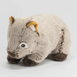Australian Geographic Plush & Soft Toys|0-24 Months-Walker Wombat Plush Toy - 33cm