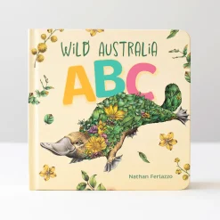 Kids Australian Geographic Educational|Animals & Nature-Wild Australia ABC Alphabet – Children's Board Book
