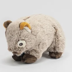 Australian Geographic Plush & Soft Toys|0-24 Months-Winton Wombat Plush Toy - 20cm