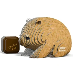 Australian Geographic Puzzles|5-7 Years-Wombat 3D Puzzle - by EUGY